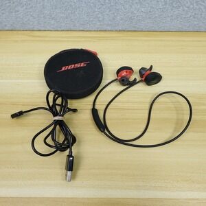 Bose Soundsport Pulse In-Ear Wireless Bluetooth Headphones Black/Red AF1 TESTED